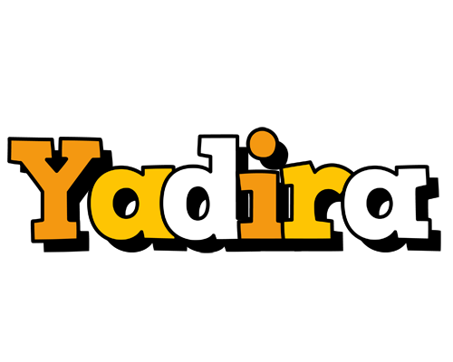Yadira cartoon logo