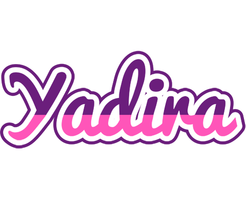 Yadira cheerful logo