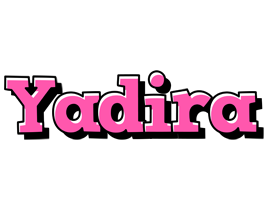 Yadira girlish logo