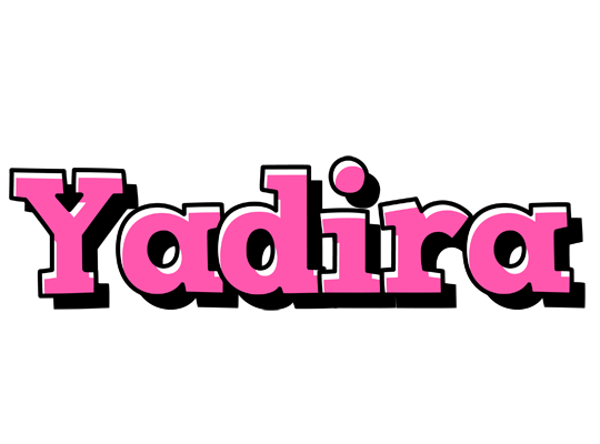 Yadira girlish logo