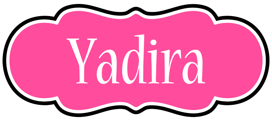 Yadira invitation logo