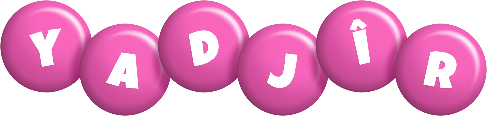 Yadjîr candy-pink logo