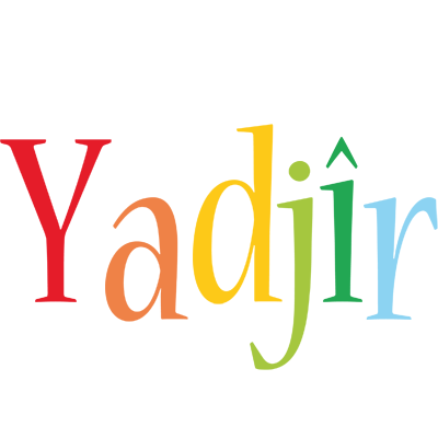 Yadjîr birthday logo