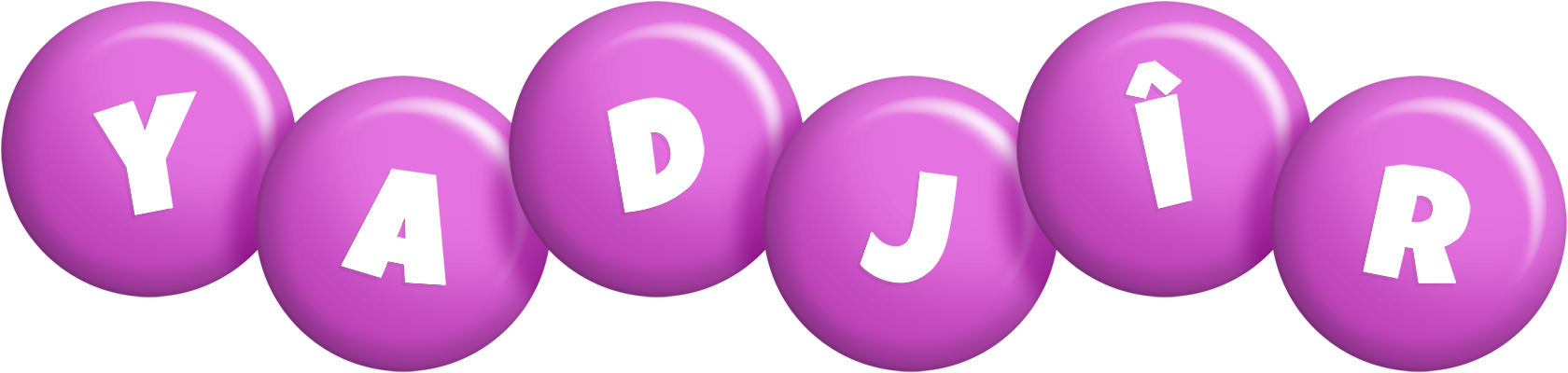 Yadjîr candy-purple logo