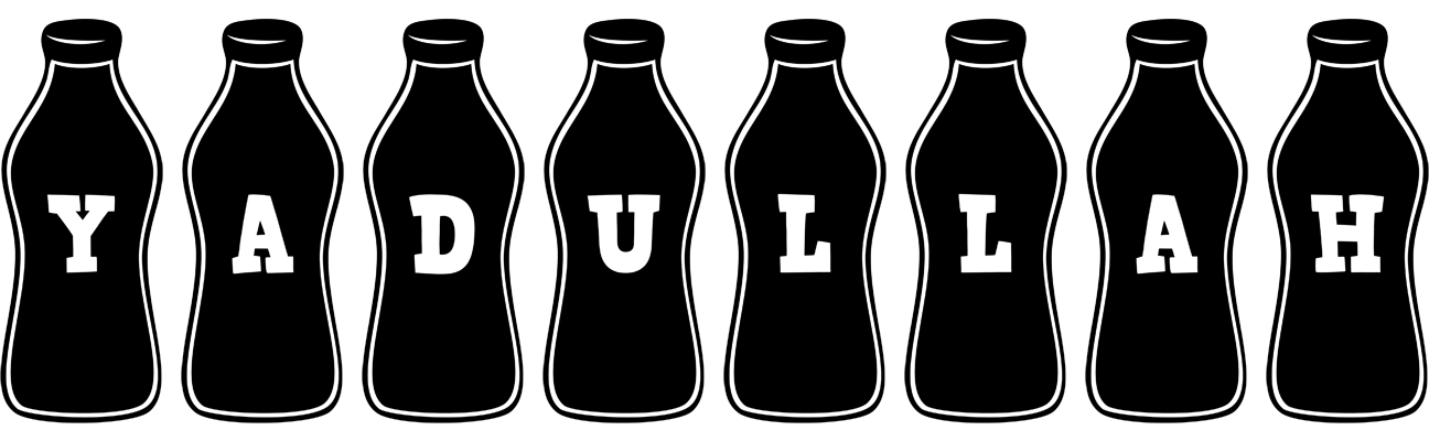 Yadullah bottle logo