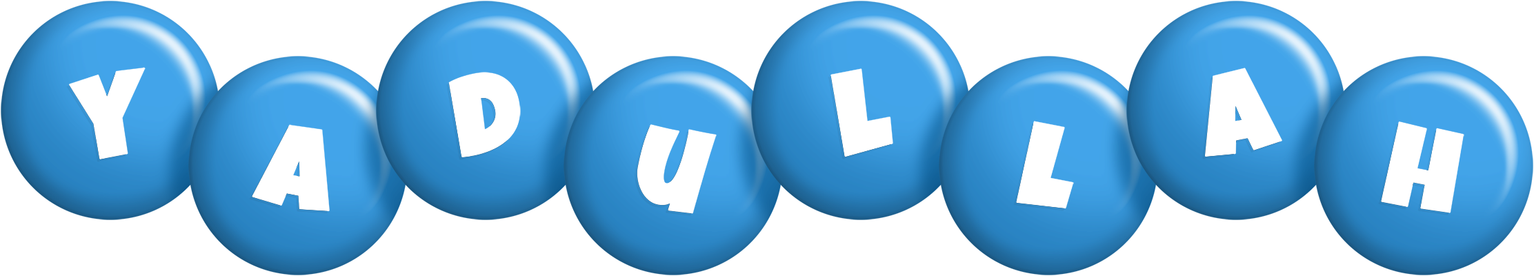 Yadullah candy-blue logo