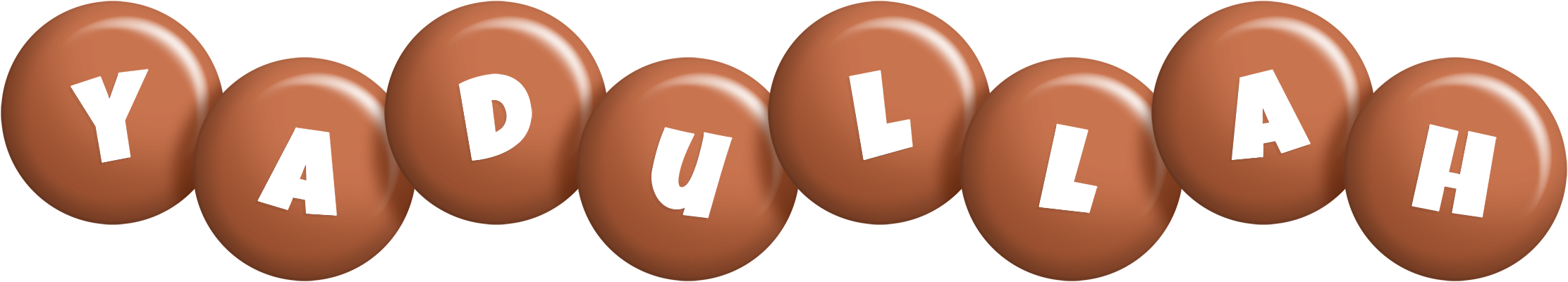Yadullah candy-brown logo