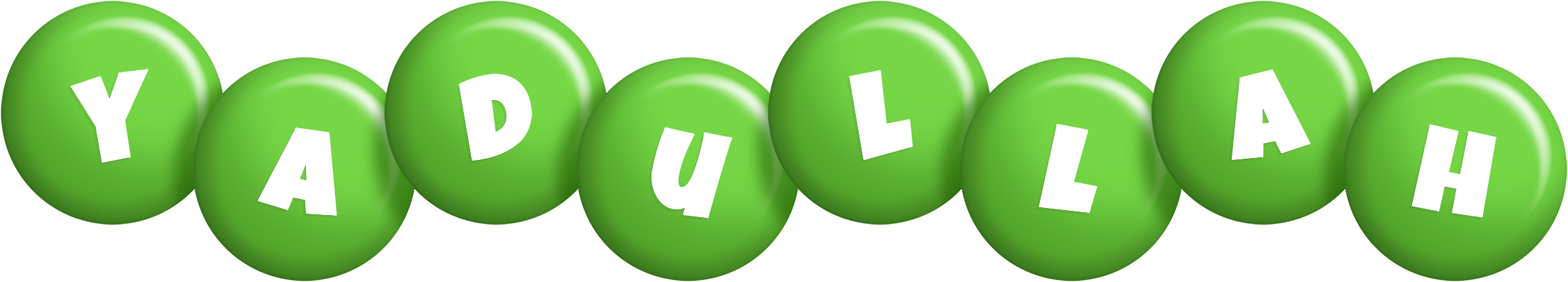 Yadullah candy-green logo