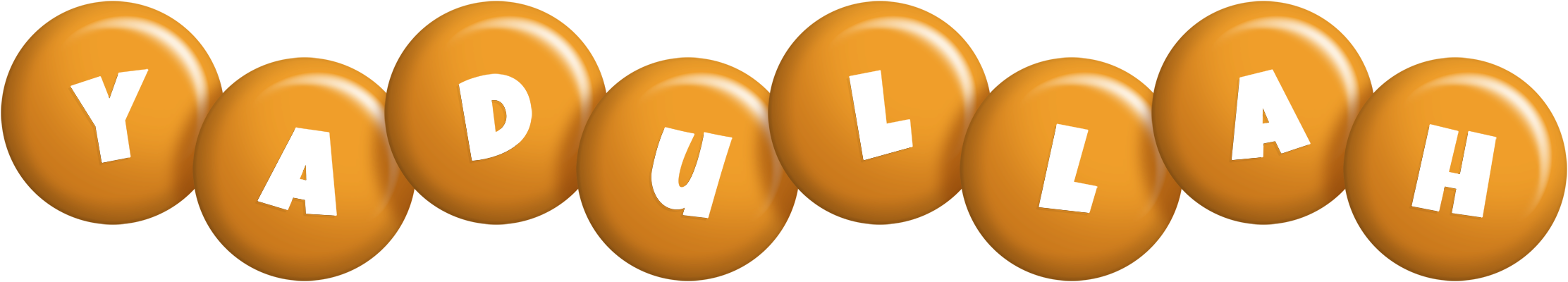 Yadullah candy-orange logo