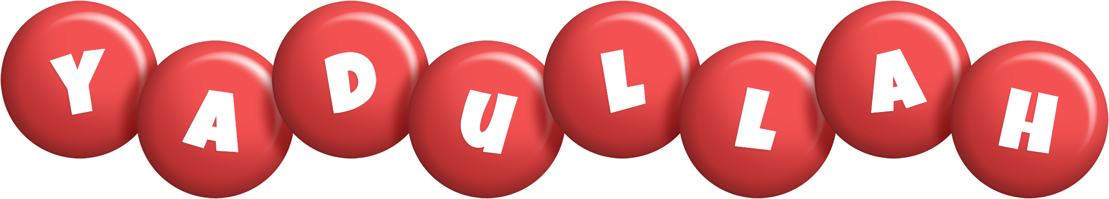 Yadullah candy-red logo