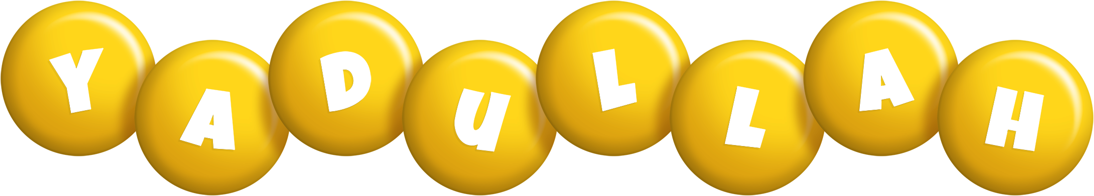 Yadullah candy-yellow logo