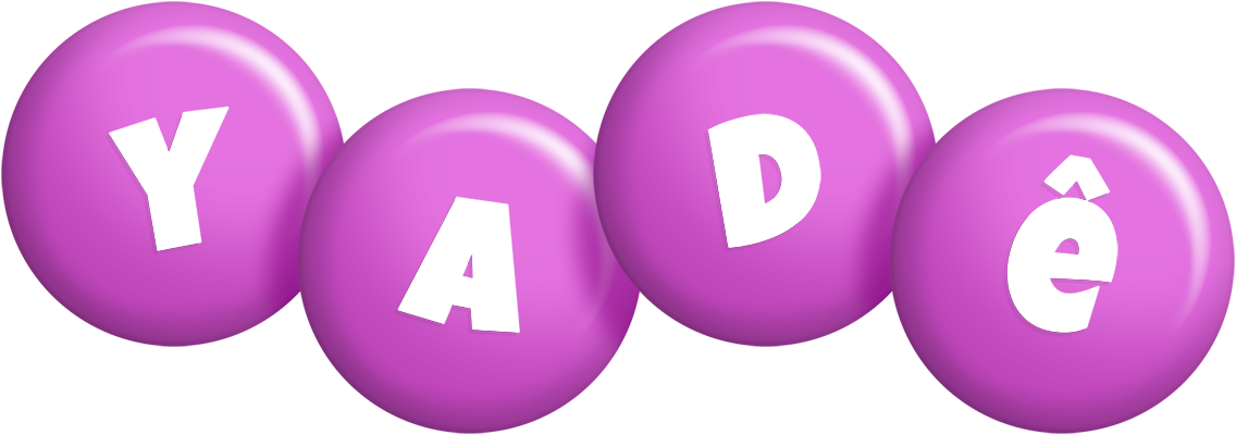 Yadê candy-purple logo