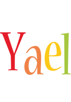 Yael birthday logo