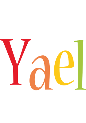 Yael birthday logo