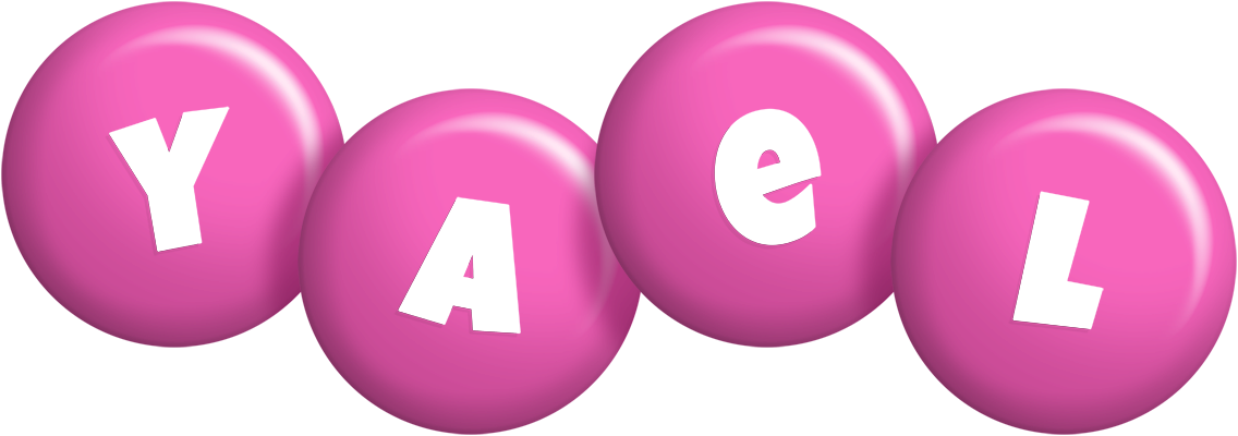 Yael candy-pink logo