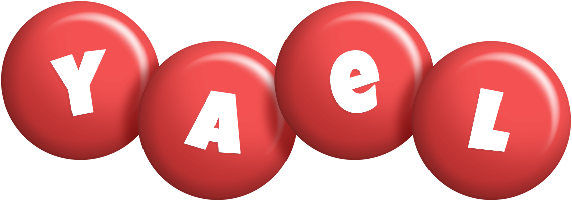 Yael candy-red logo