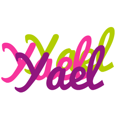Yael flowers logo