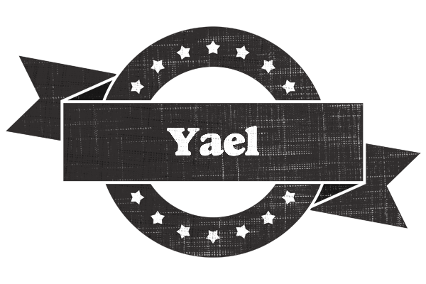 Yael grunge logo