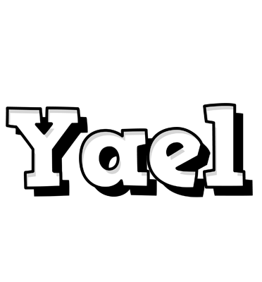 Yael snowing logo