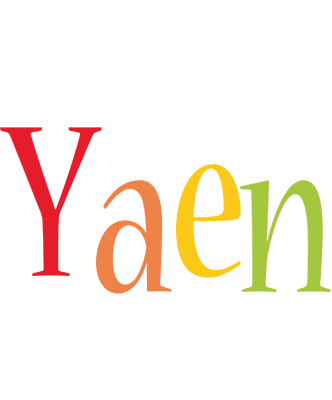 Yaen birthday logo