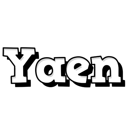 Yaen snowing logo