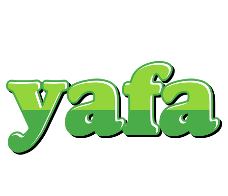 Yafa apple logo