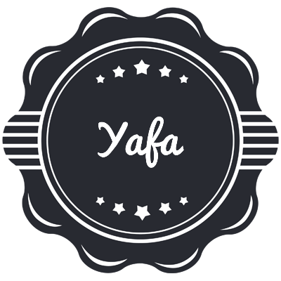 Yafa badge logo