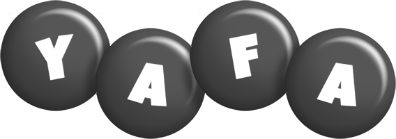 Yafa candy-black logo