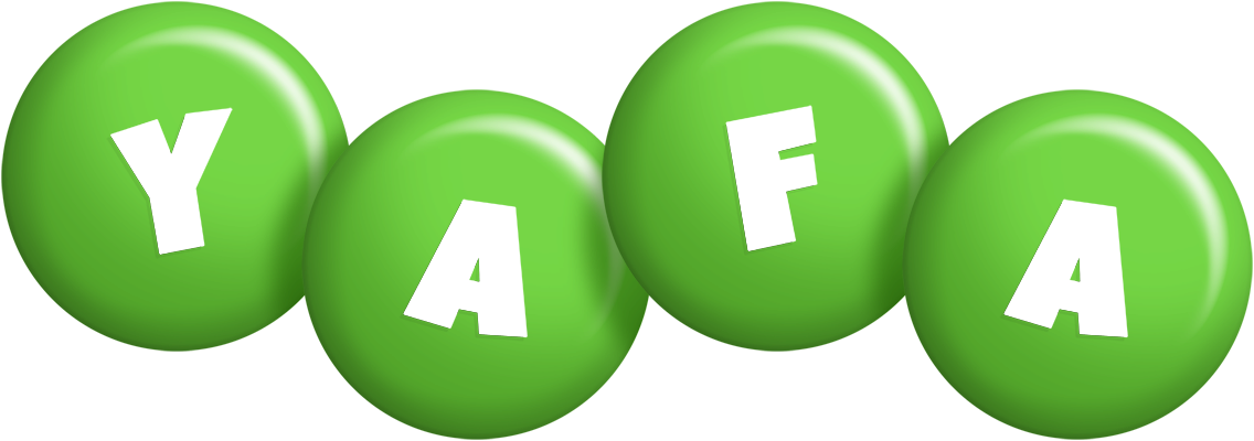 Yafa candy-green logo