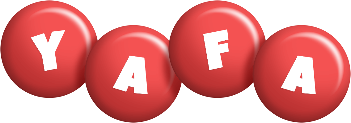 Yafa candy-red logo