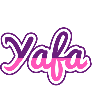 Yafa cheerful logo