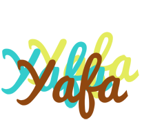 Yafa cupcake logo