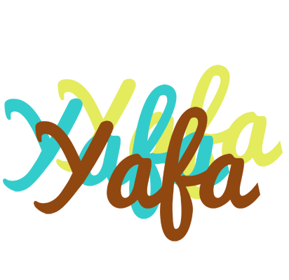 Yafa cupcake logo