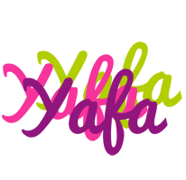 Yafa flowers logo