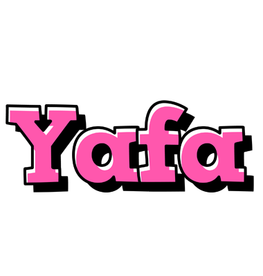 Yafa girlish logo