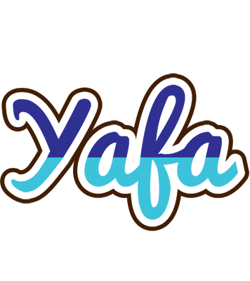 Yafa raining logo