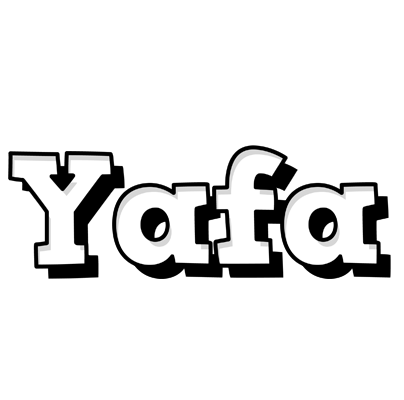 Yafa snowing logo