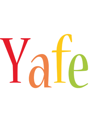 Yafe birthday logo