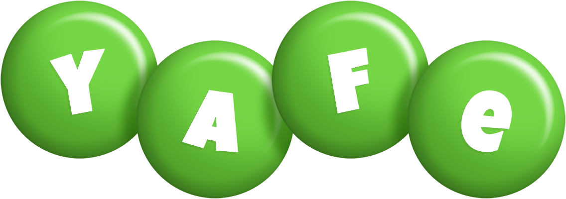 Yafe candy-green logo