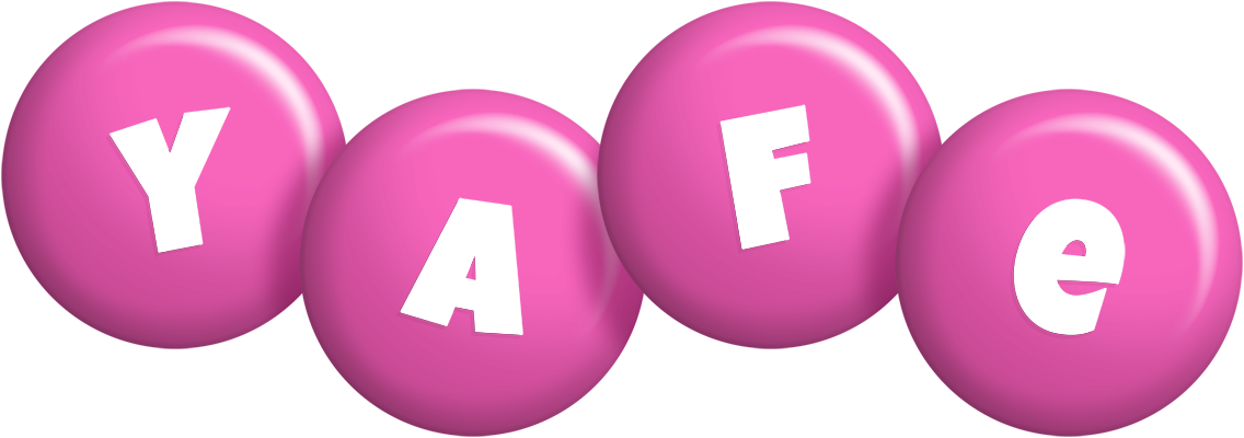 Yafe candy-pink logo
