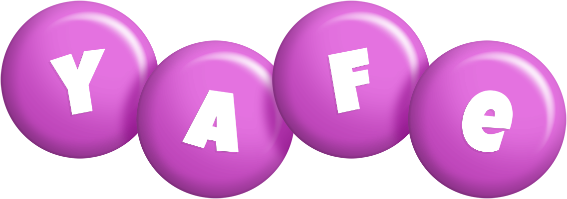 Yafe candy-purple logo