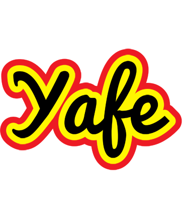 Yafe flaming logo