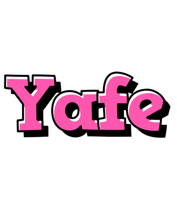 Yafe girlish logo