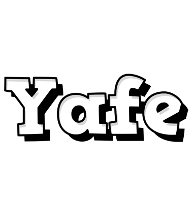 Yafe snowing logo