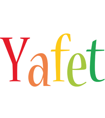 Yafet birthday logo