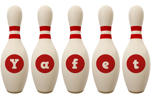 Yafet bowling-pin logo