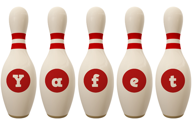 Yafet bowling-pin logo
