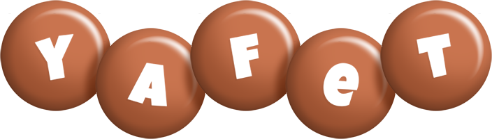 Yafet candy-brown logo