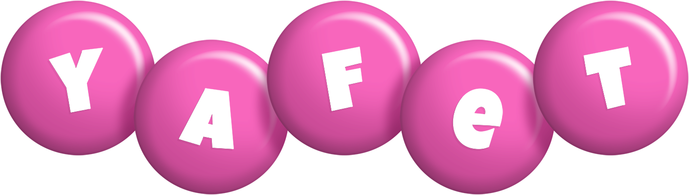 Yafet candy-pink logo