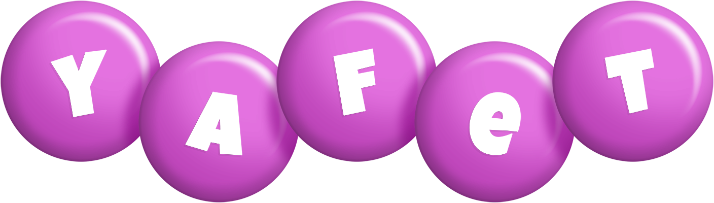 Yafet candy-purple logo